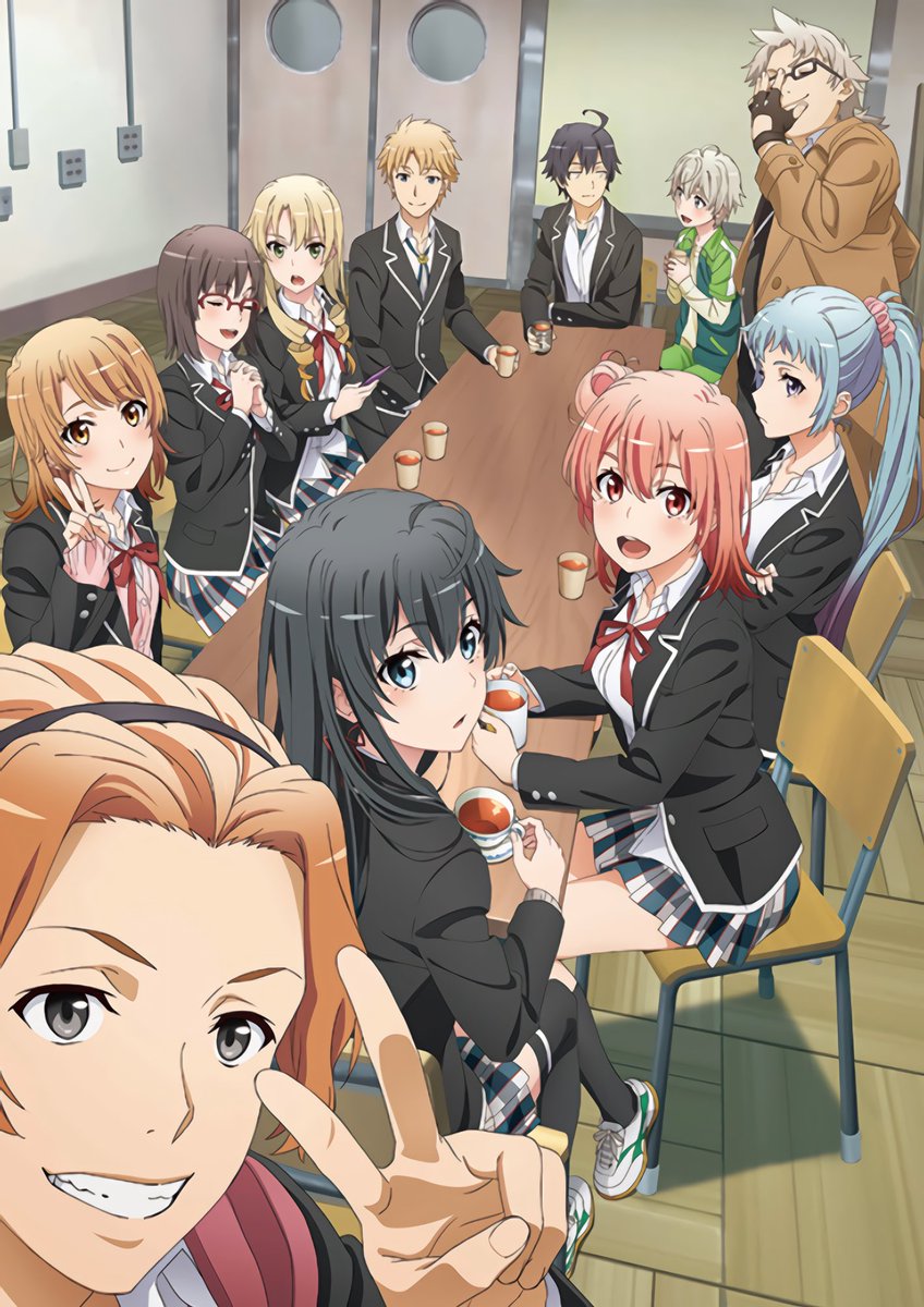 The Oregairu panel at AnimeJapan 2023 will feature the author and main cast.
